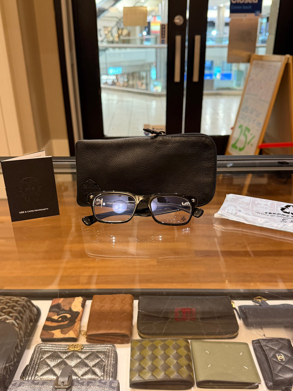 Chrome Hearts Gittin Any? Glasses - Black