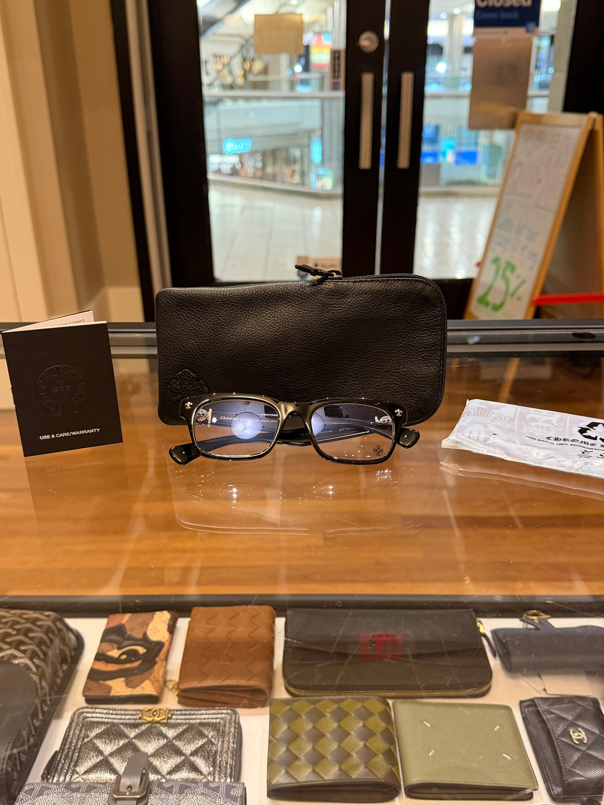 Chrome Hearts Gittin Any? Glasses - Black