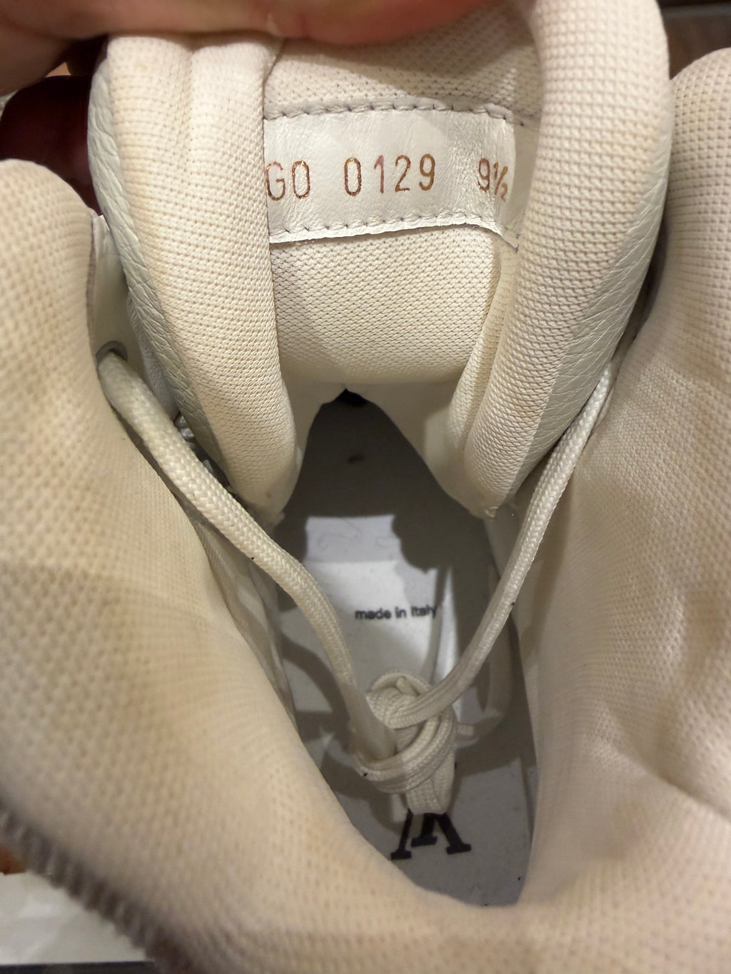 Louis Vuitton Trainer High Top - Grey/White