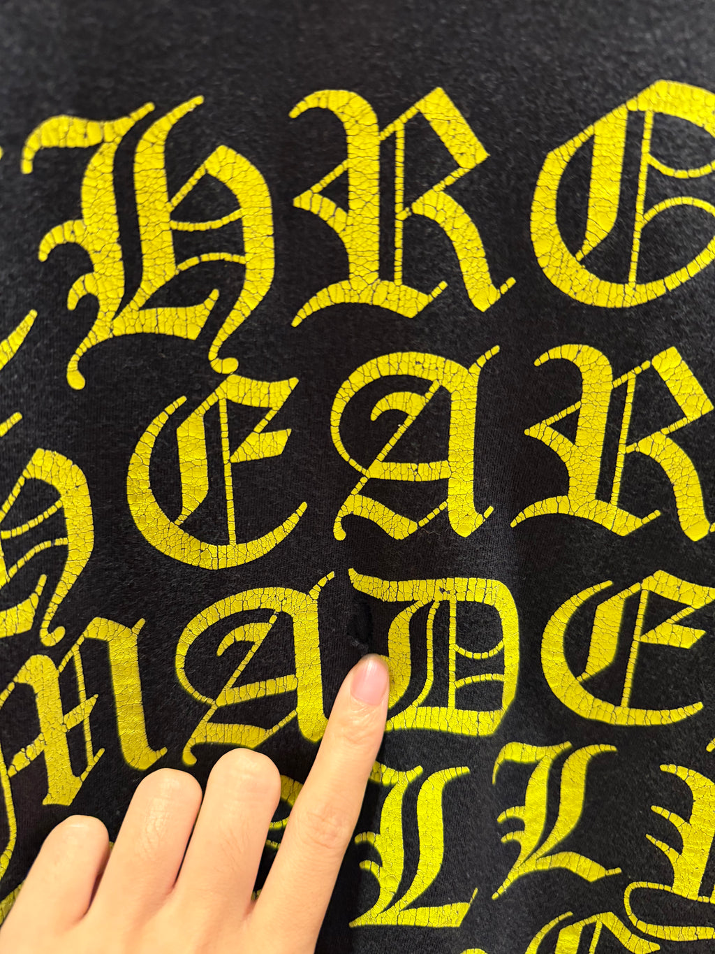 Chrome Hearts Eye Chart Tee