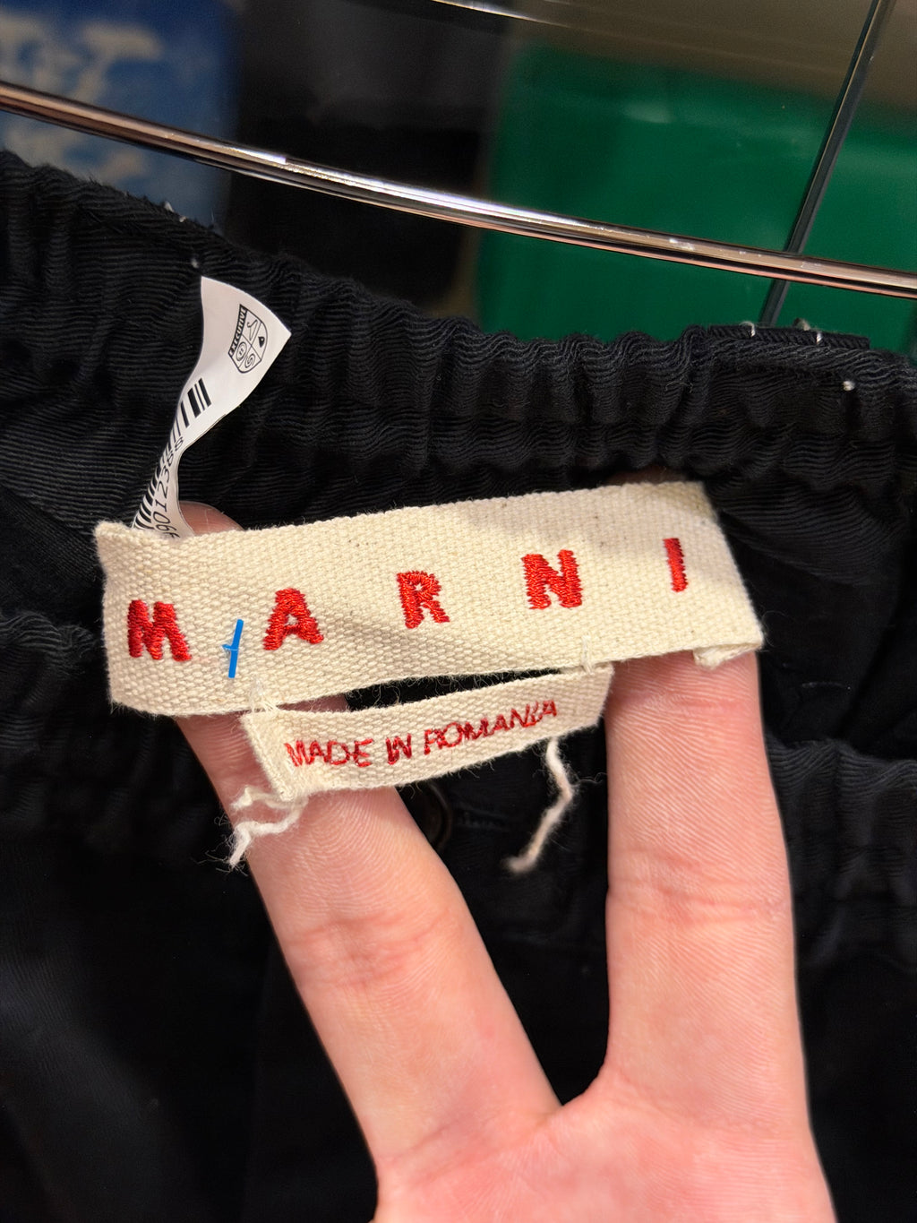 Marni Contrast Stitch Trousers