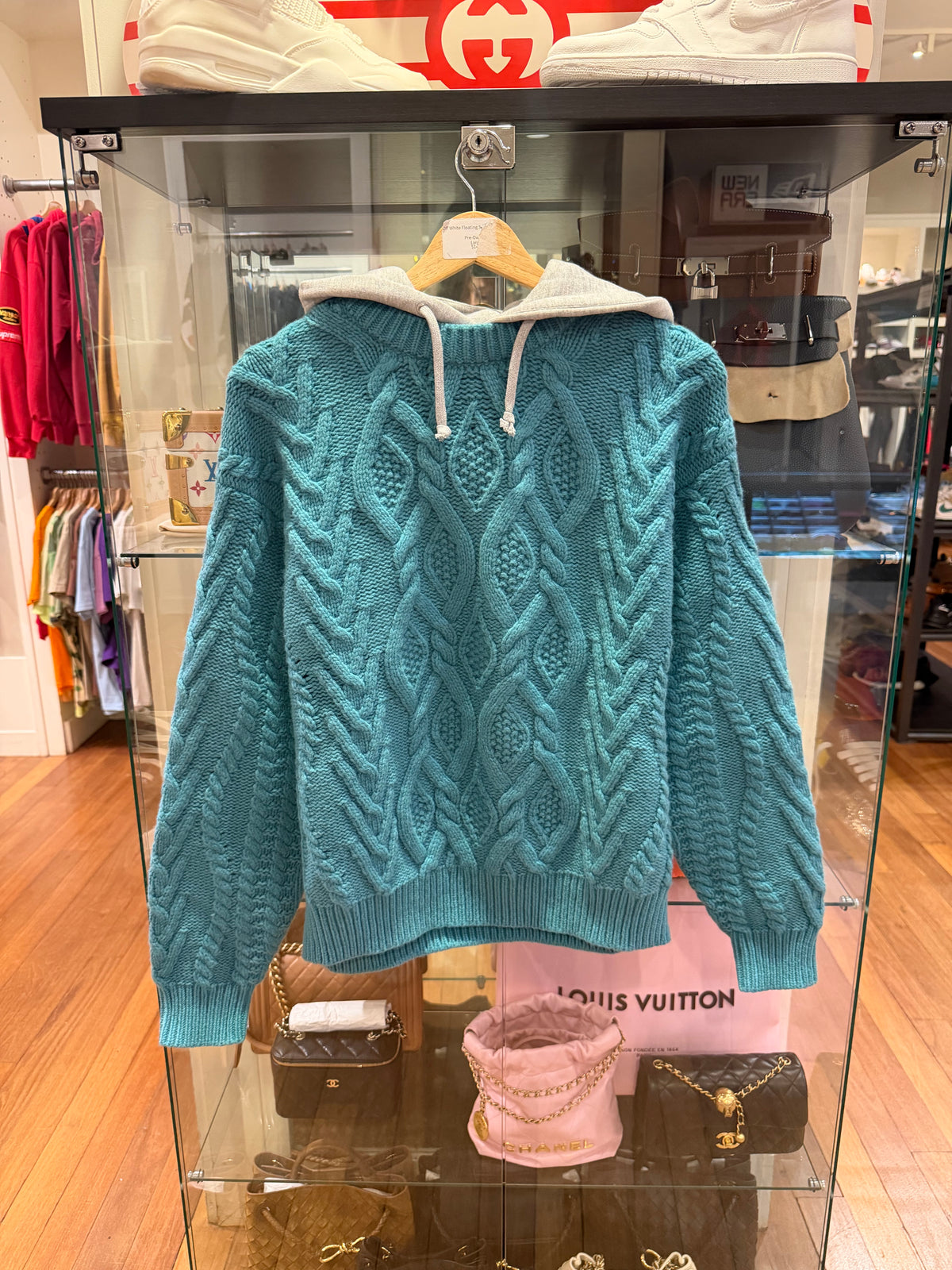 Supreme Cable Knit Hoodie