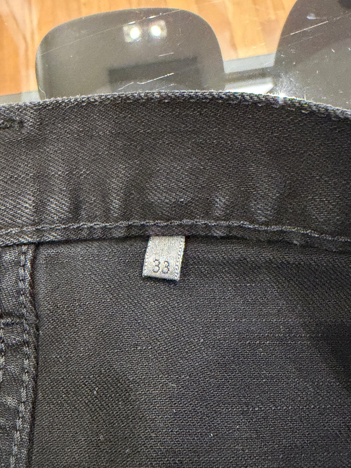 Dior Homme AW10 Black Painter Denim Jeans By Kris Van Assche