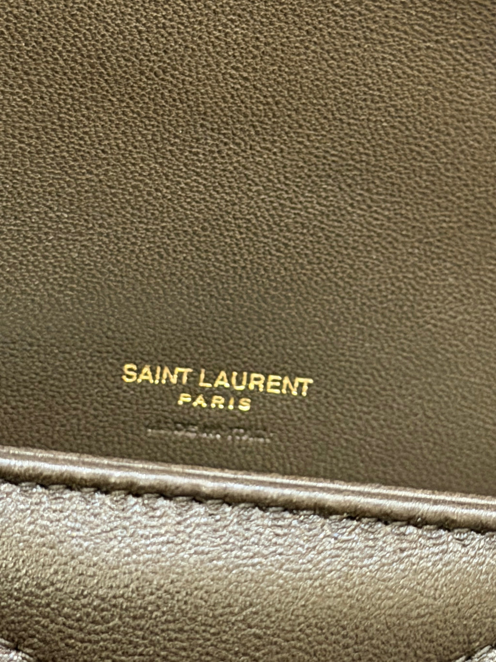 Saint Laurent Loulou Small Cassandre-Embellished Matelassé Leather Shoulder Bag
