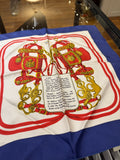 Hermes Brides de Gala Pocket Square Silk Scarf