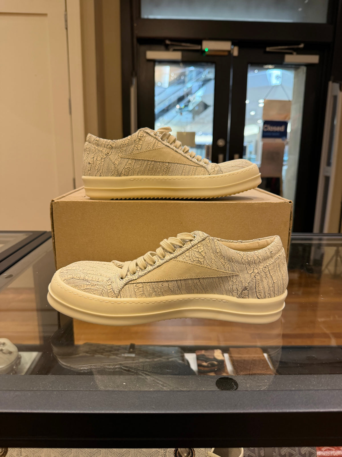 Rick Owens DRKSHDW Vintage Low - Megacrust Milk