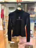 Balenciaga Nano Logo Rib Turtleneck Sweater