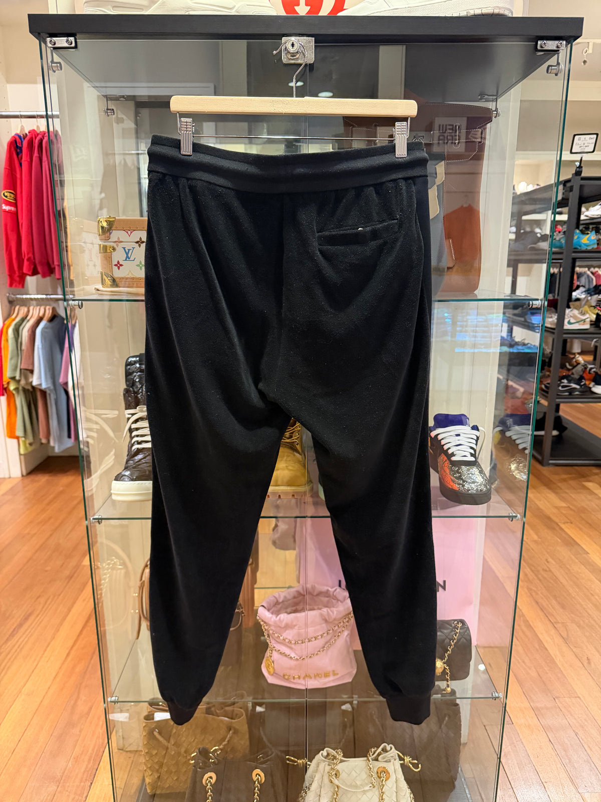 Moncler Velour Drawsting
Joggers - Black
