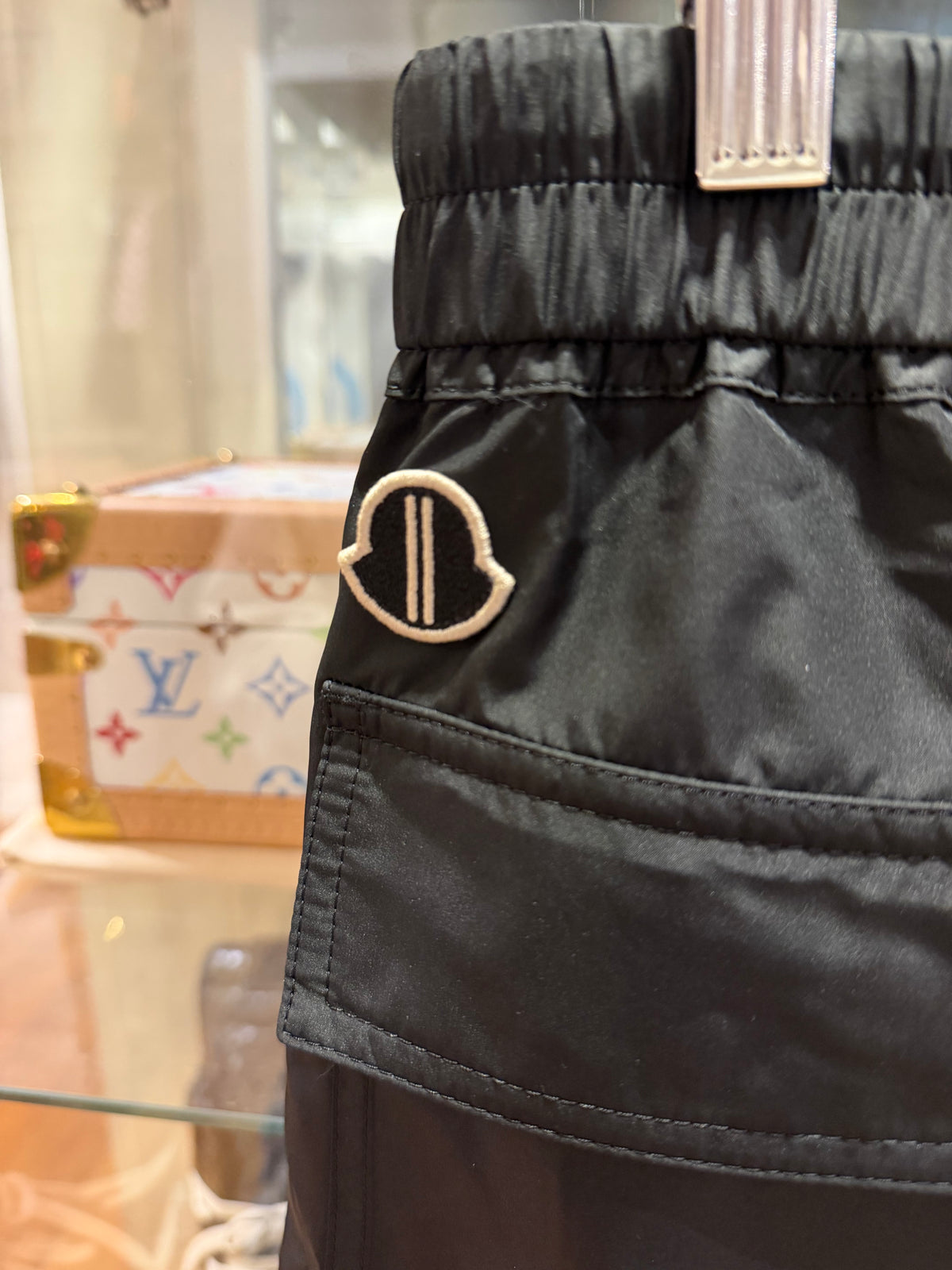 Moncler x Rick Owens Straight Leg Taffeta Pants