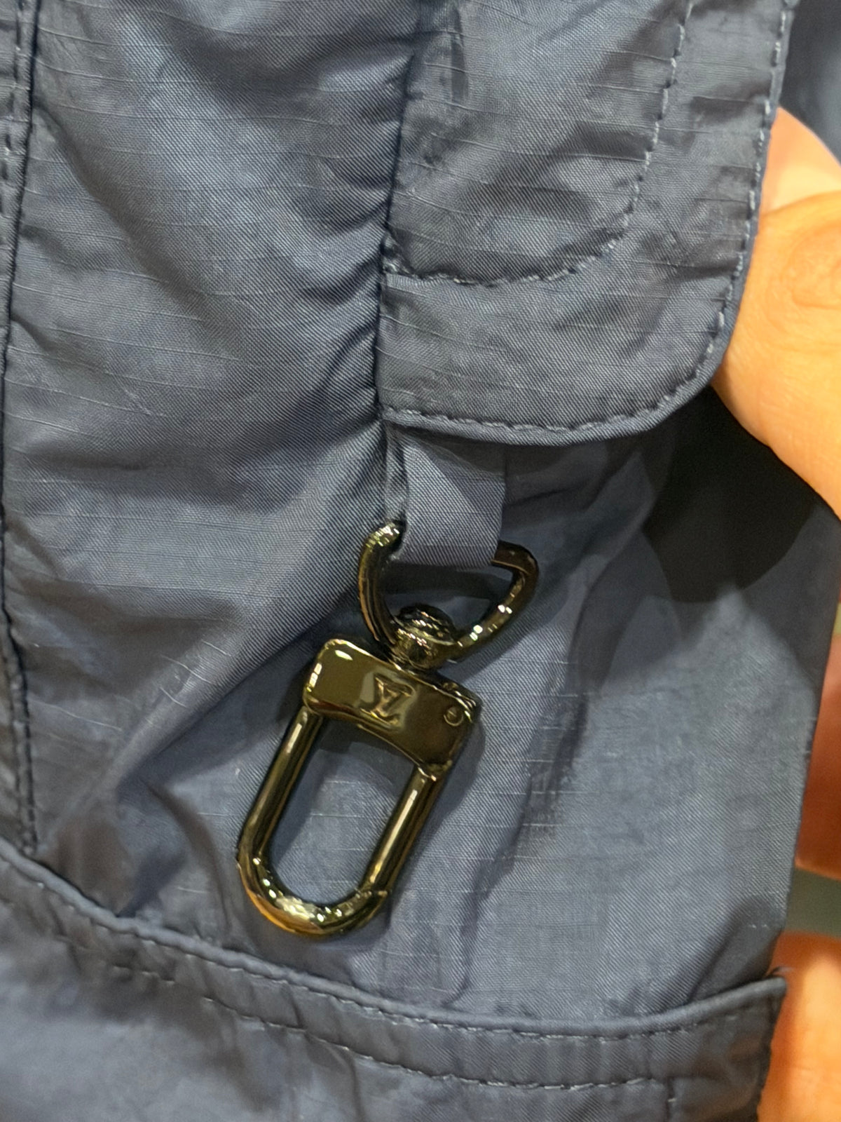 Louis Vuitton Nylon Cargo Pants - Navy