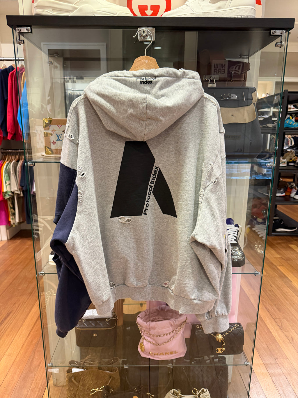 Potocol Index Reconstructed
Zip Up Hoodie - Grey