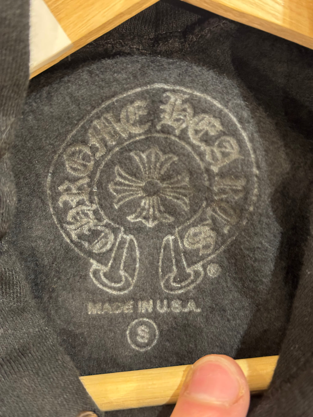 Chrome Hearts 1998 Glitter Bomb Hoodie - Black