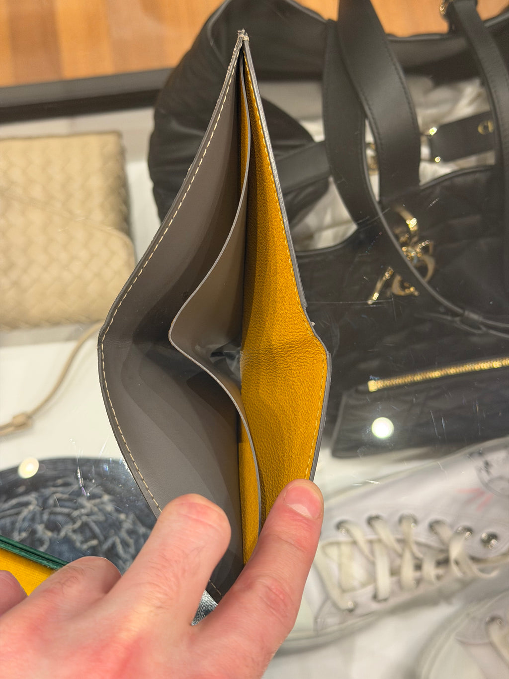 Goyard Saint Florentin Wallet Goyardine Grey