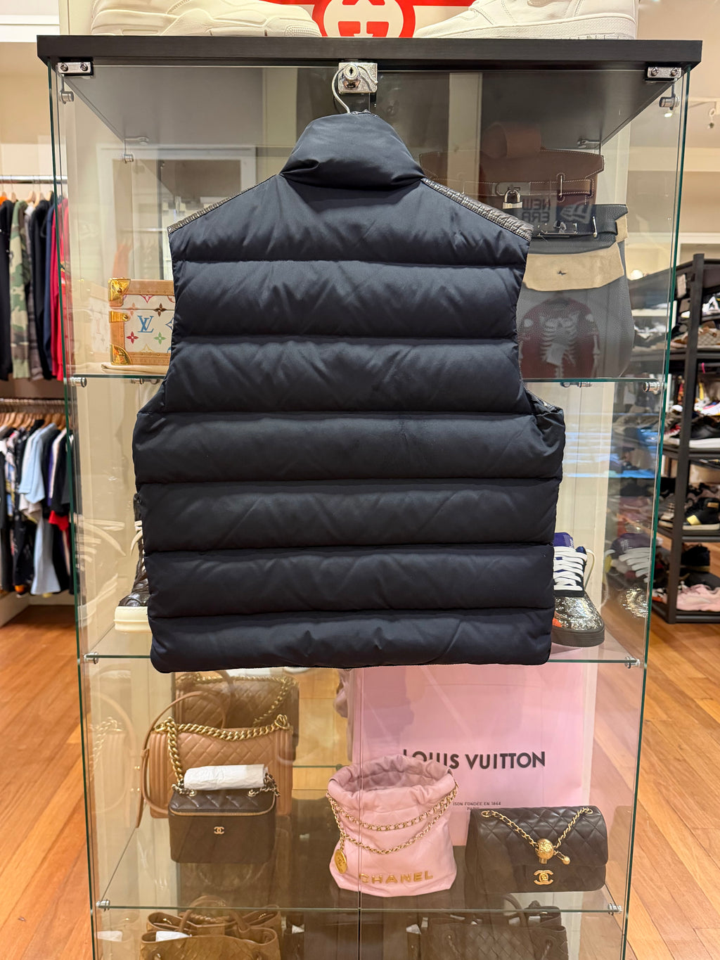 Moncler Cheval Gilet - Navy