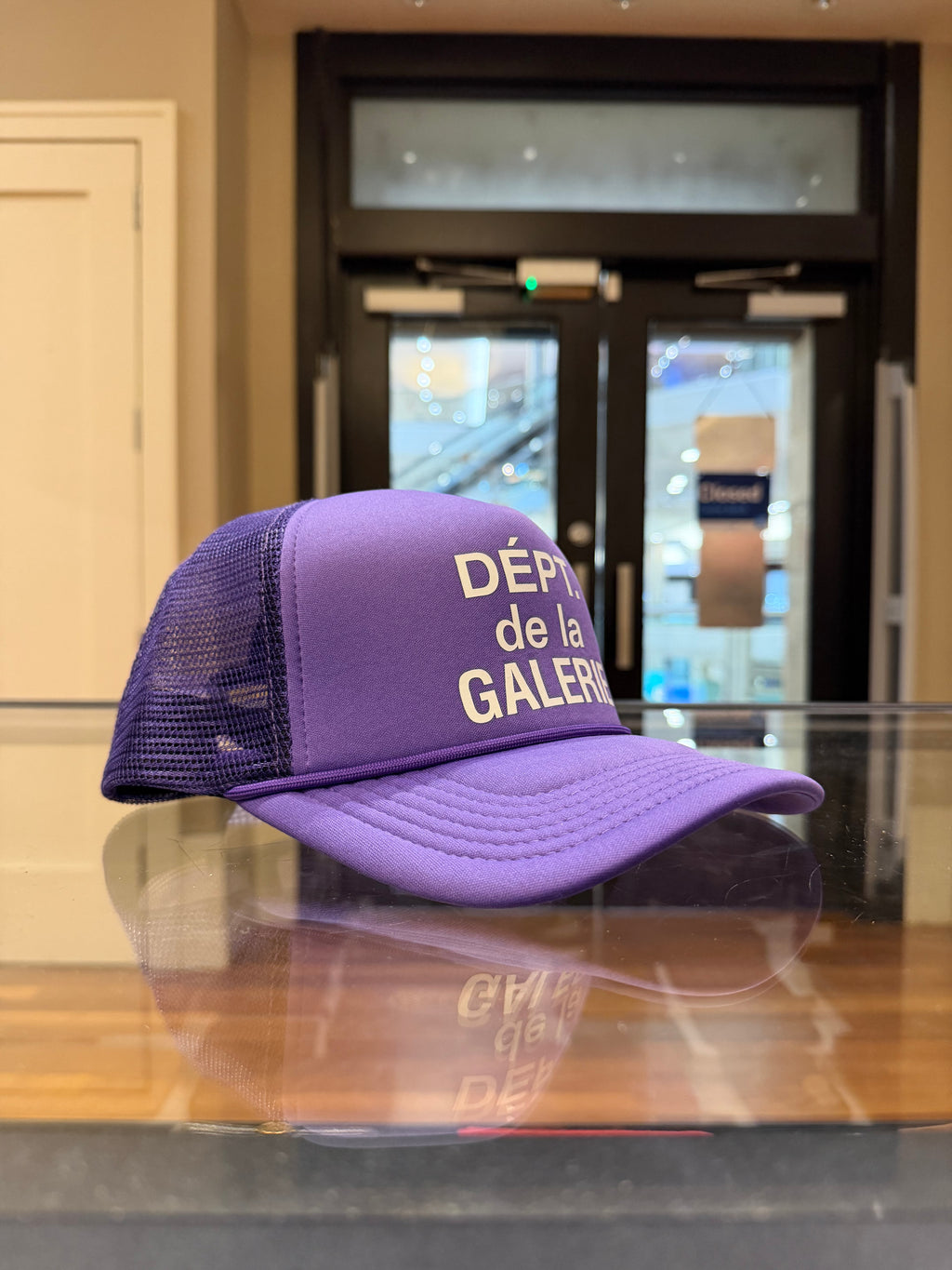 Gallery Dept. “Dépt. de la GALERIE” Trucker Hat - Purple