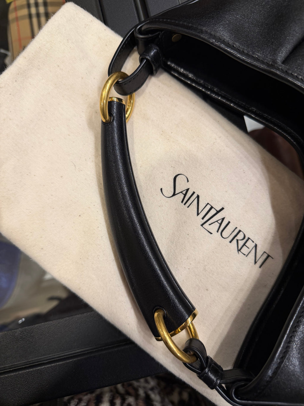 Saint Laurent Mombasa Small Leather