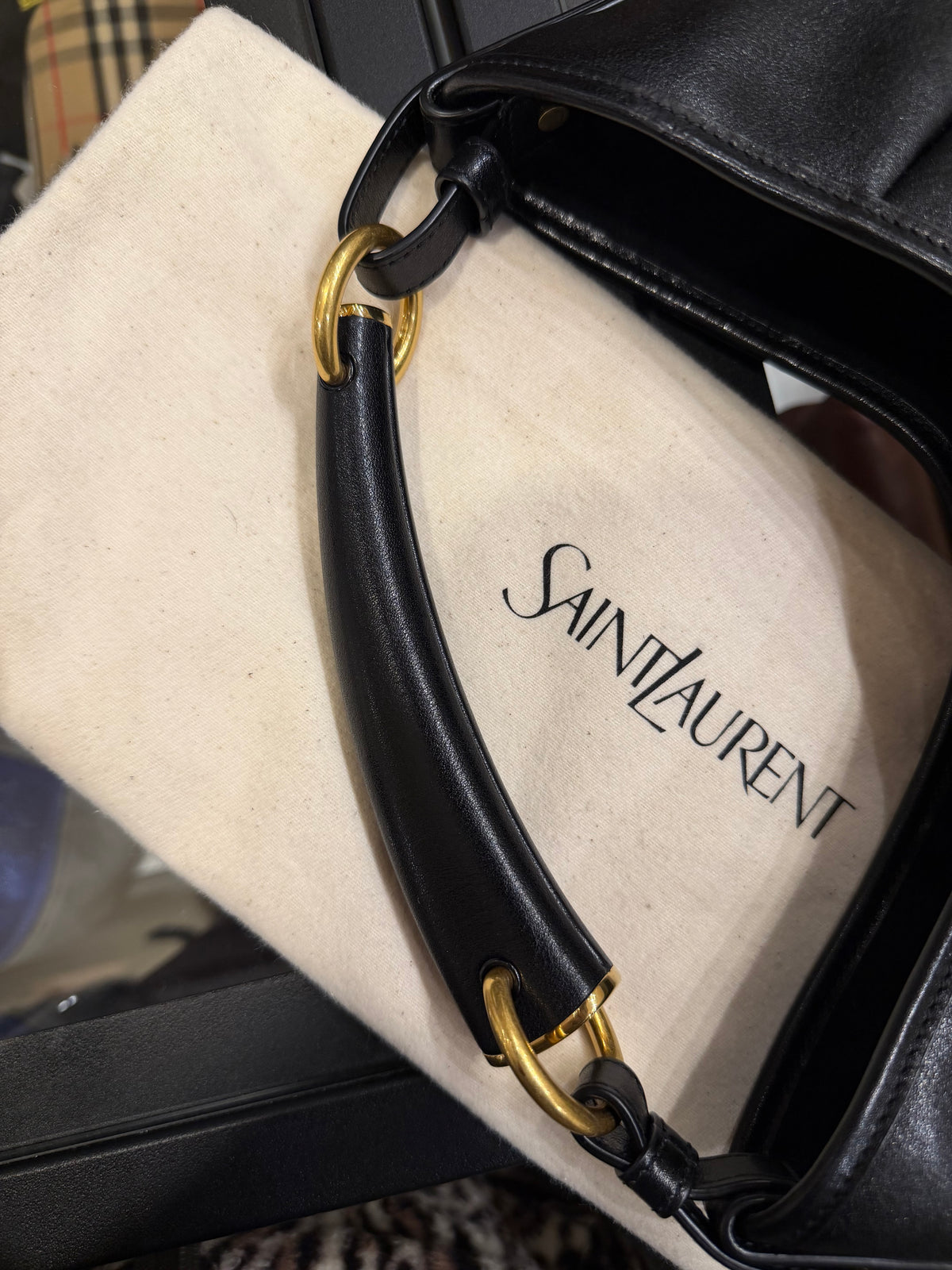 Saint Laurent Mombasa Small Leather