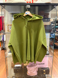 Issey Miyake Pleated Hoodie -
Green
