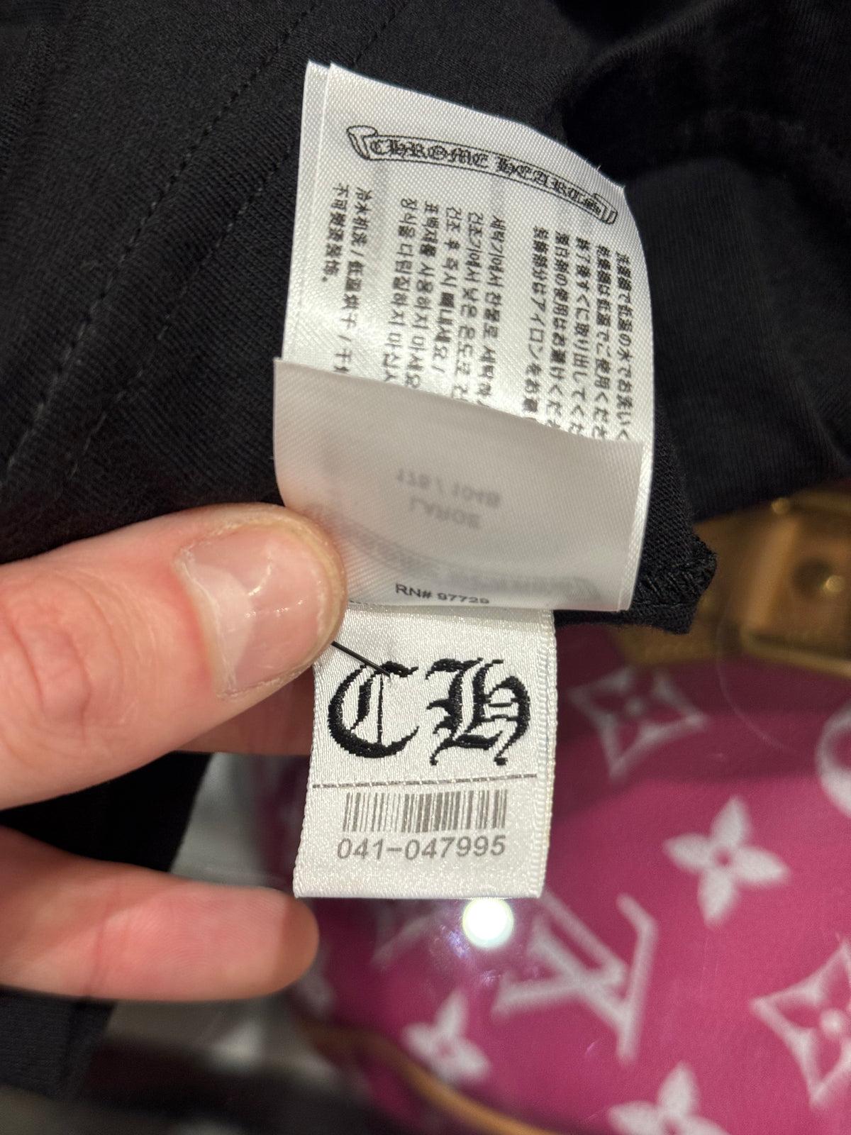 Chrome Hearts Horseshoe Pocket Tee - Neon