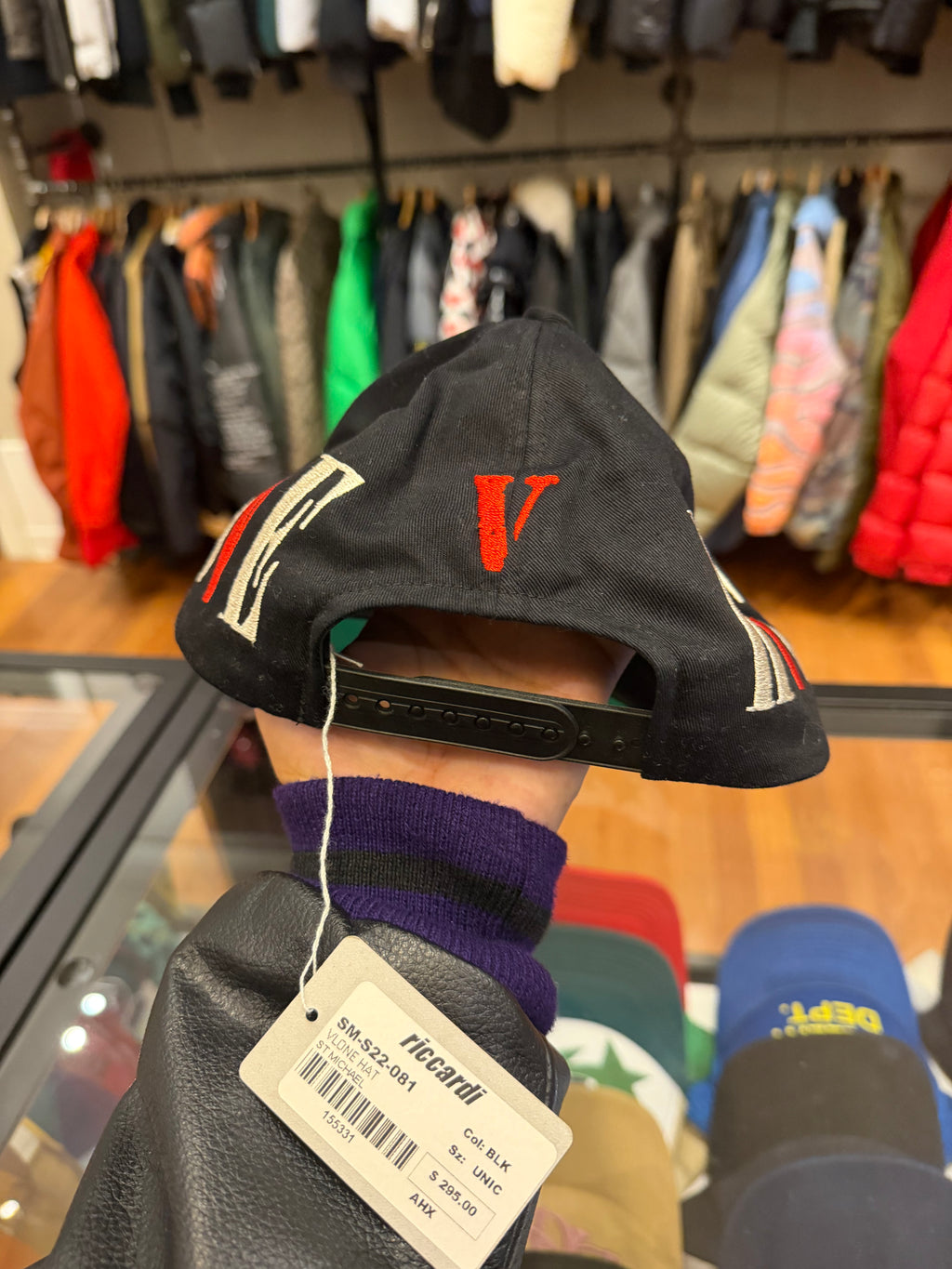 Saint Mxxxxxx X VLONE Cap