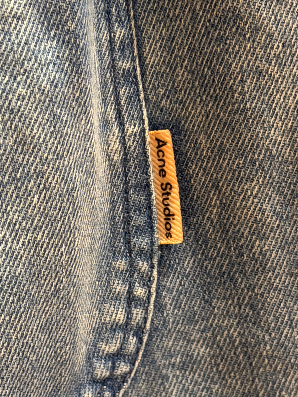 Acne Studios Denim Waistband Pants