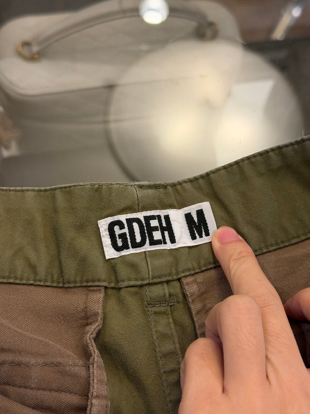 GDEH Olive Cargo Pants