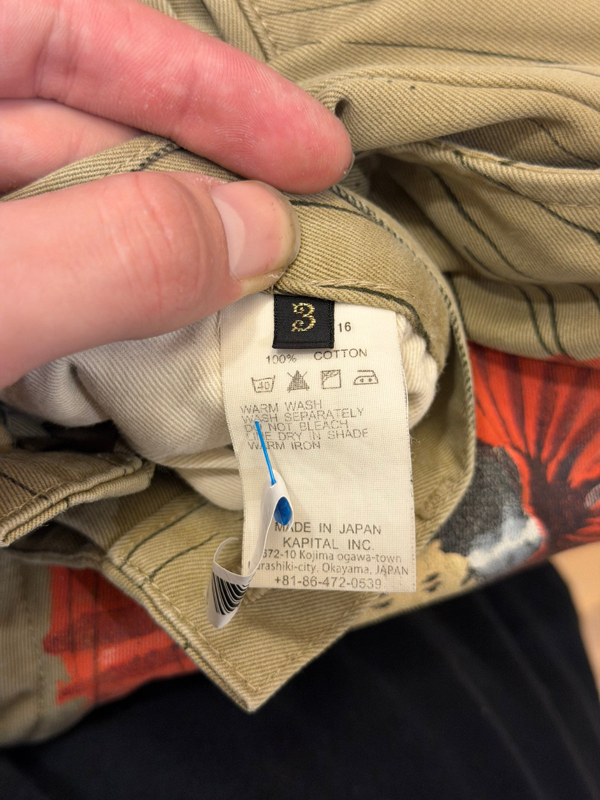 Kapital Painted Sailor Romance Pants