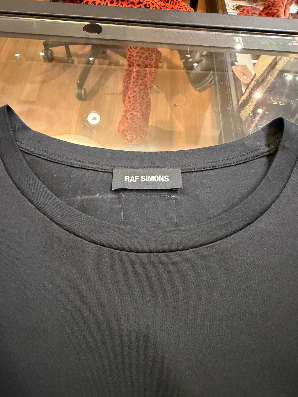 Raf Simons Newspaper
Graphic Patch Tee