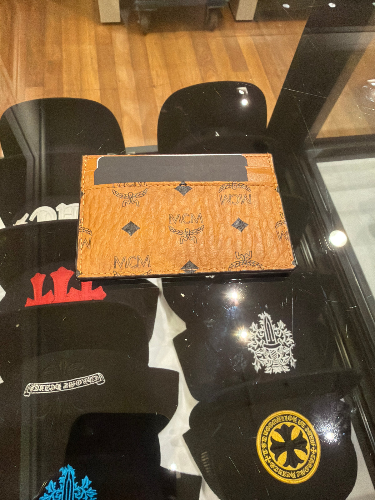 MCM Cardholder - Cognac
