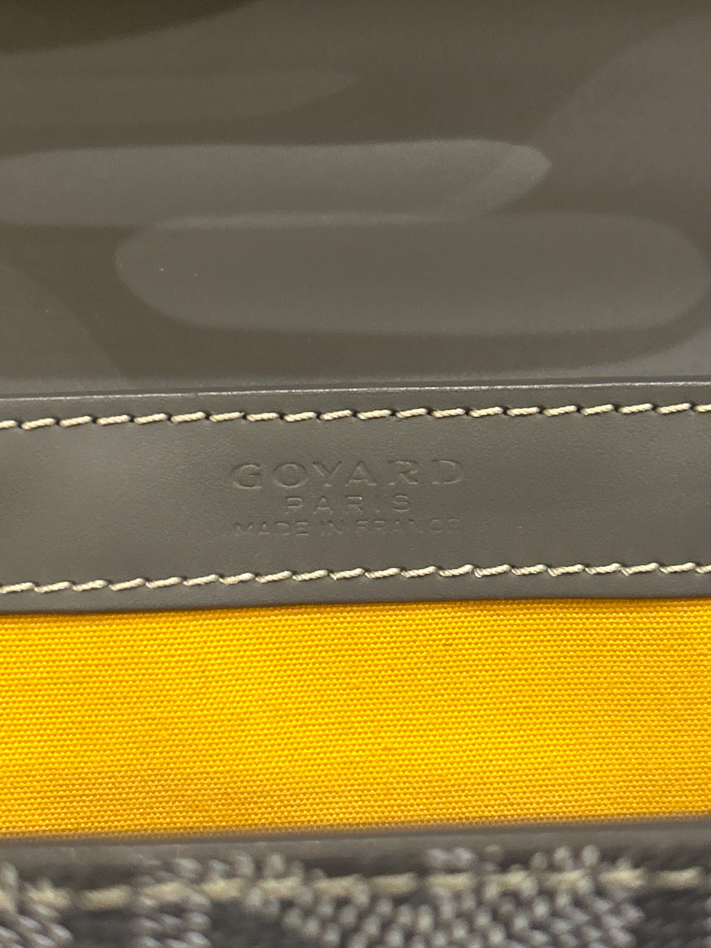 Goyard Grey Structured Saigon Top