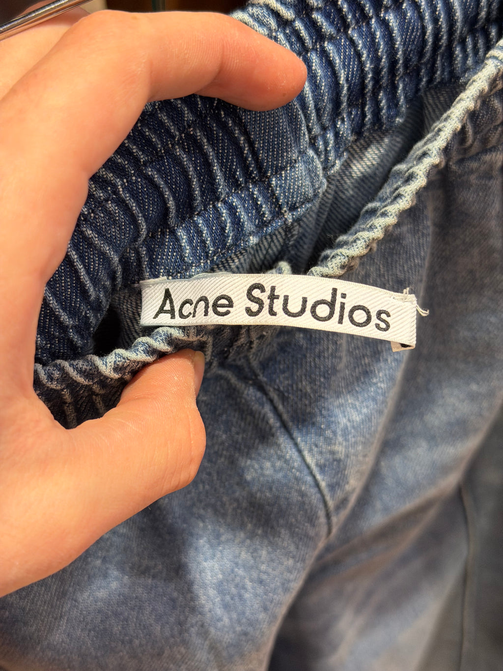 Acne Studios Denim Waistband Pants
