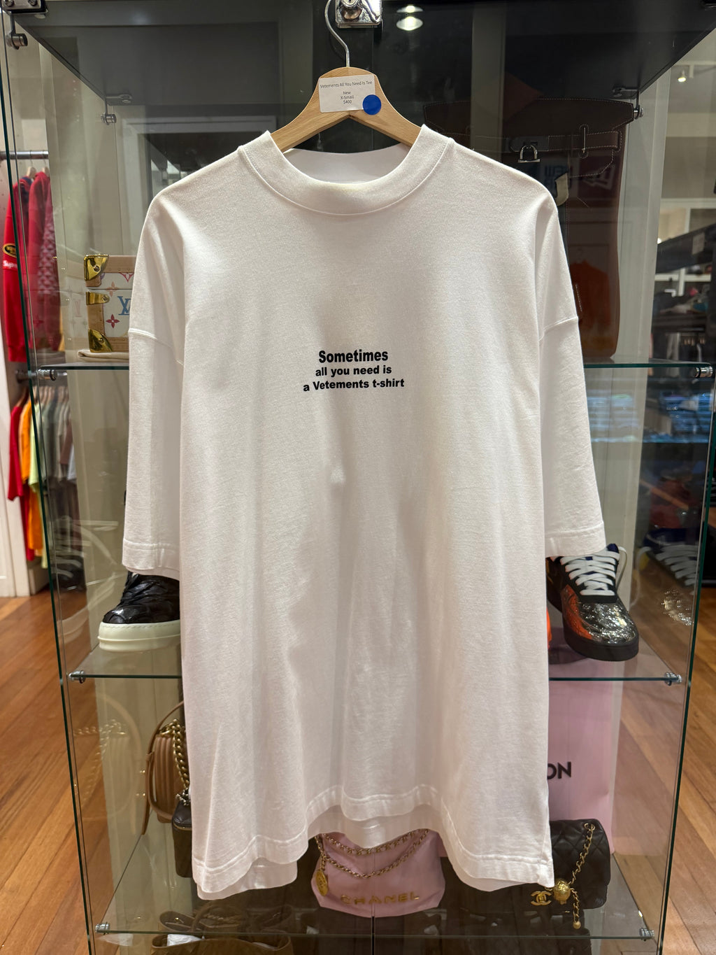 Vetements All You Need Is Tee