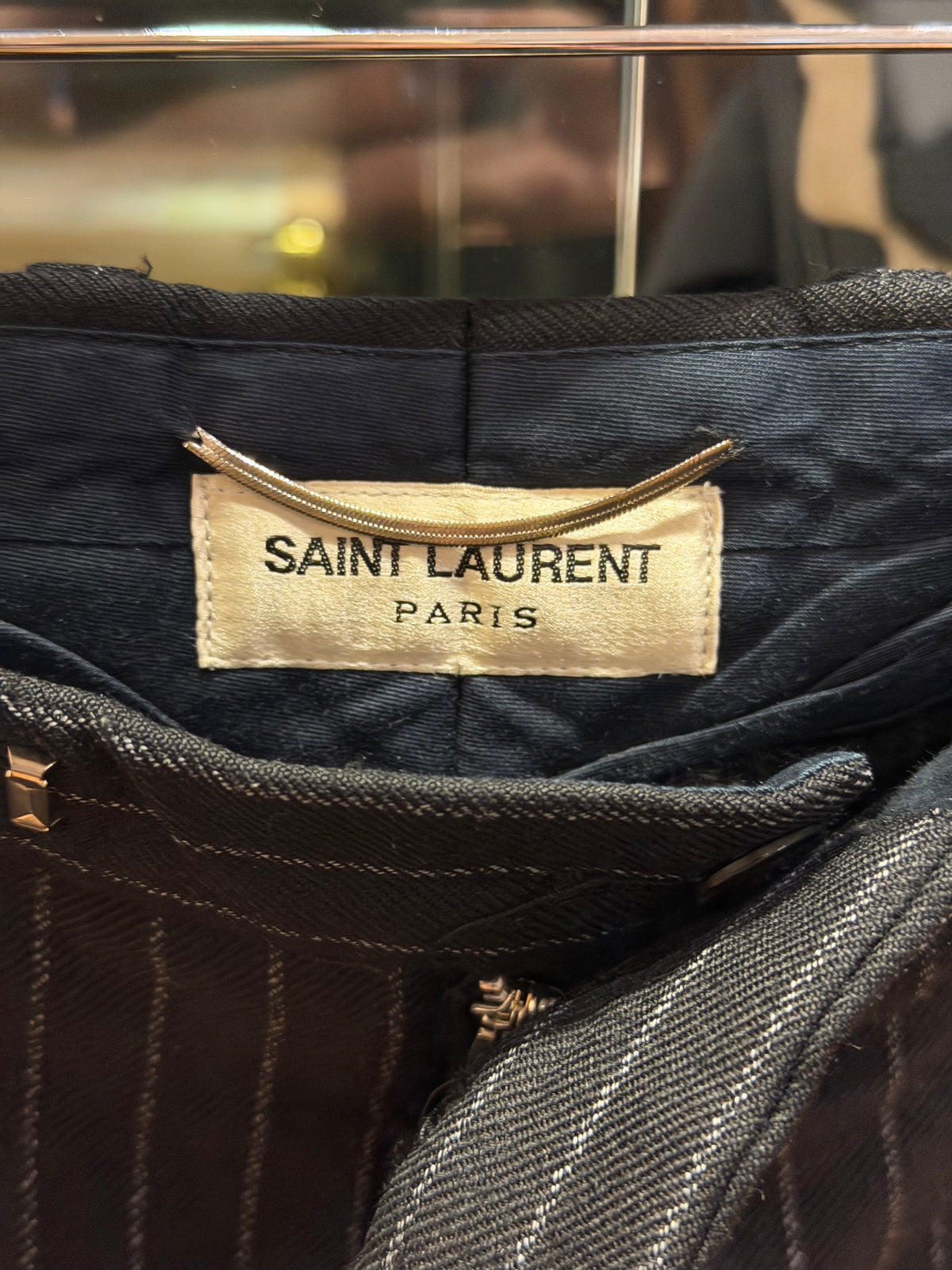 Saint Laurent Striped Trousers