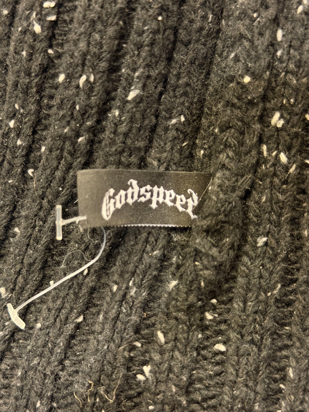 Godspeed Og Logo Emblem Beanie - Oreo