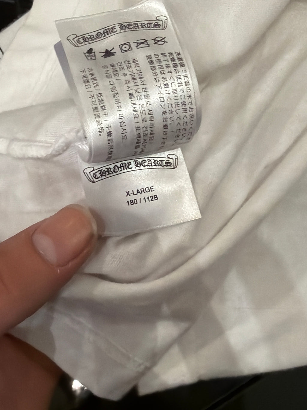 Chrome Hearts Horseshoe Tee - White