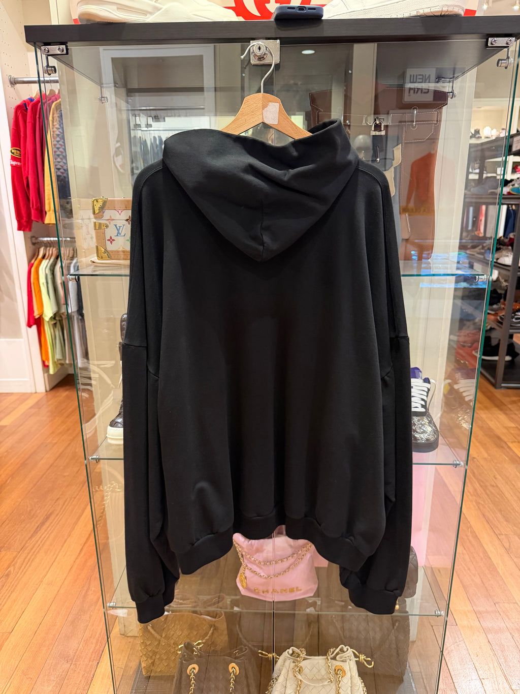Balenciaga Upside Down Logo Hoodie