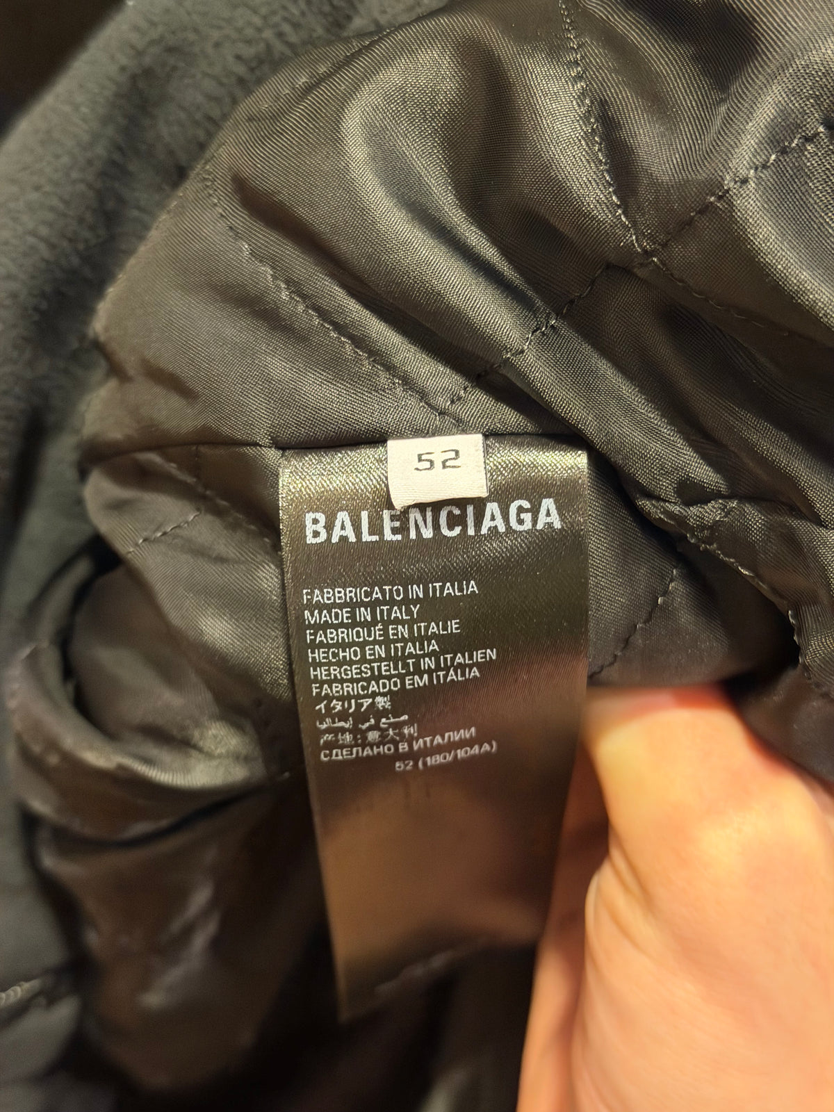 Balenciaga Oversized Fleece Full Zip