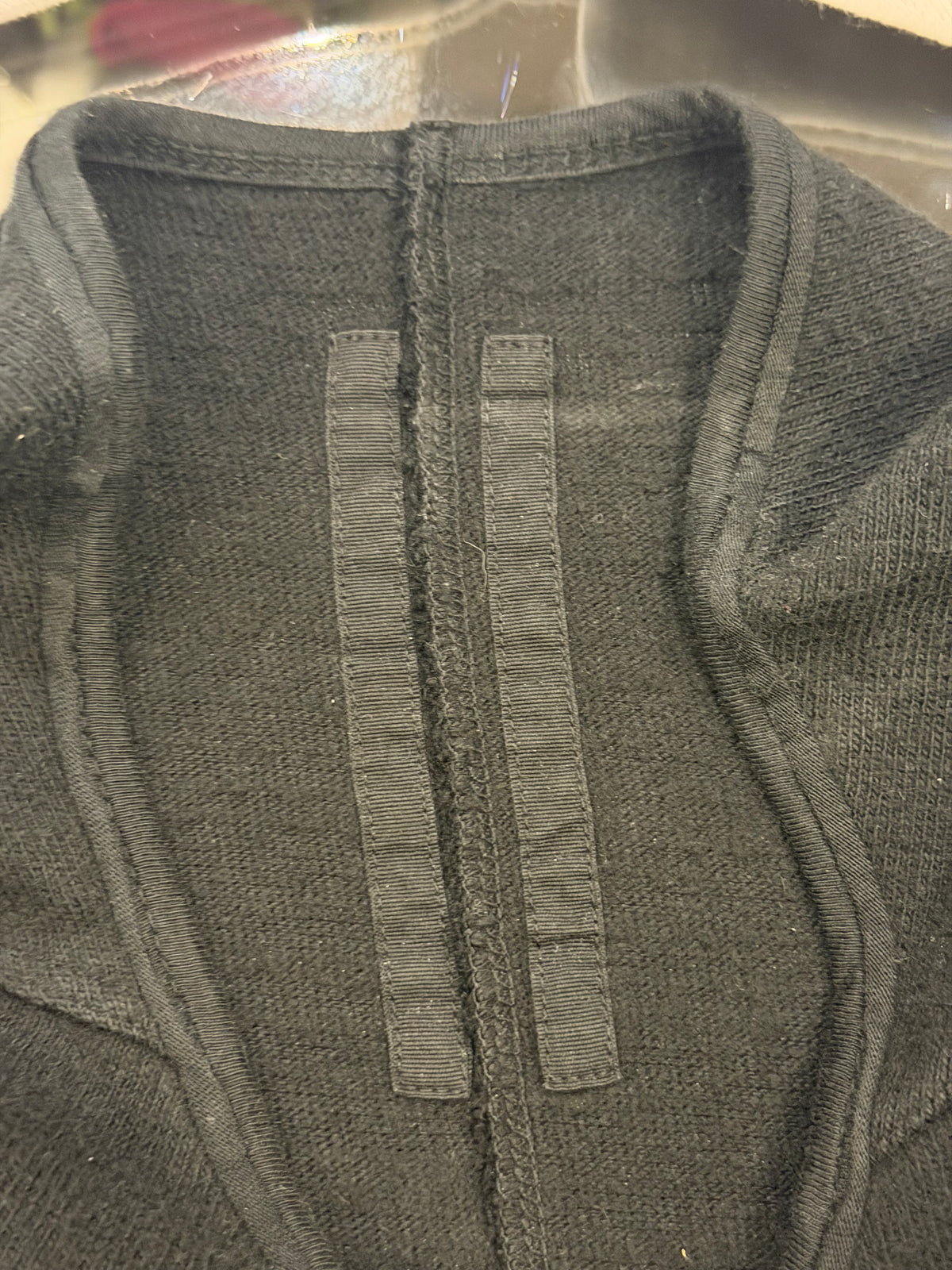 Rick Owen’s DRKSHDW Knit Level Tee - Black