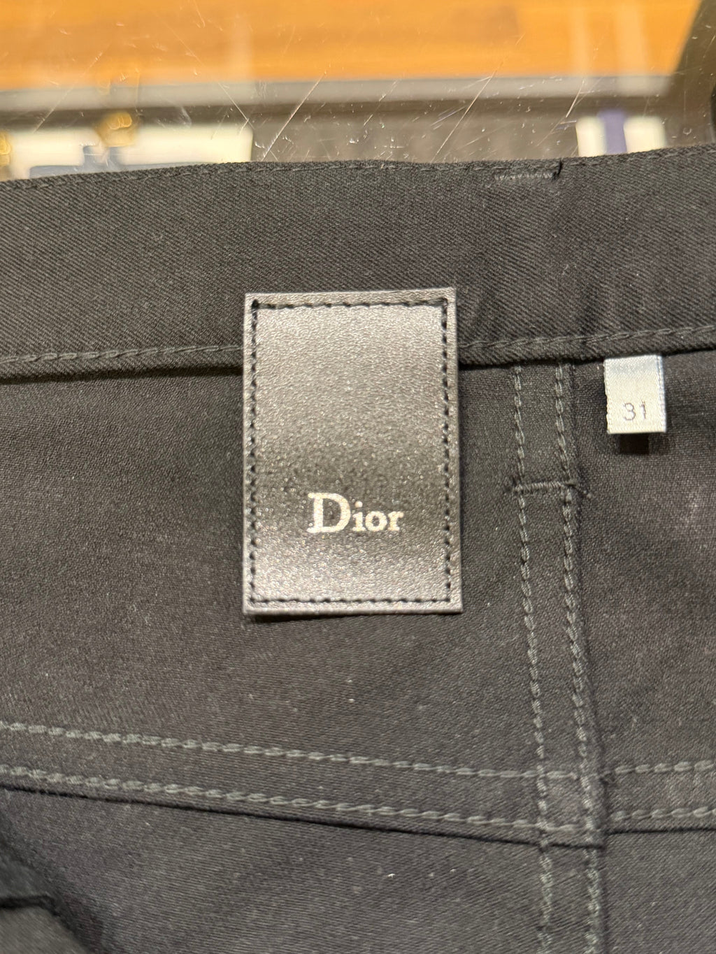 Dior Super Slender Denim Jean - Black