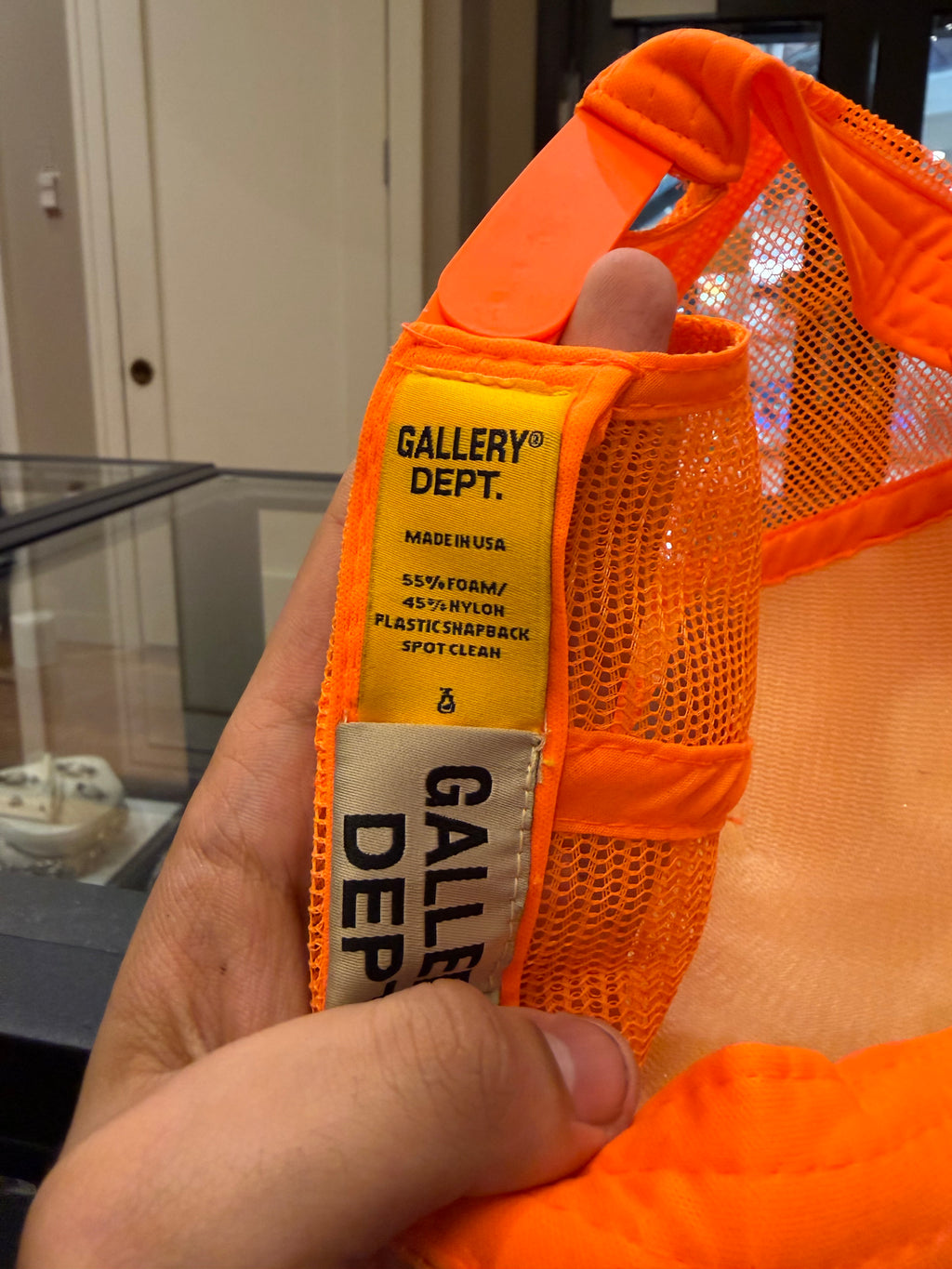 Gallery Dept. Painted Trucker Hat - Orange
