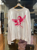 Chrome Hearts Foti Long
Sleeve - White/Pink