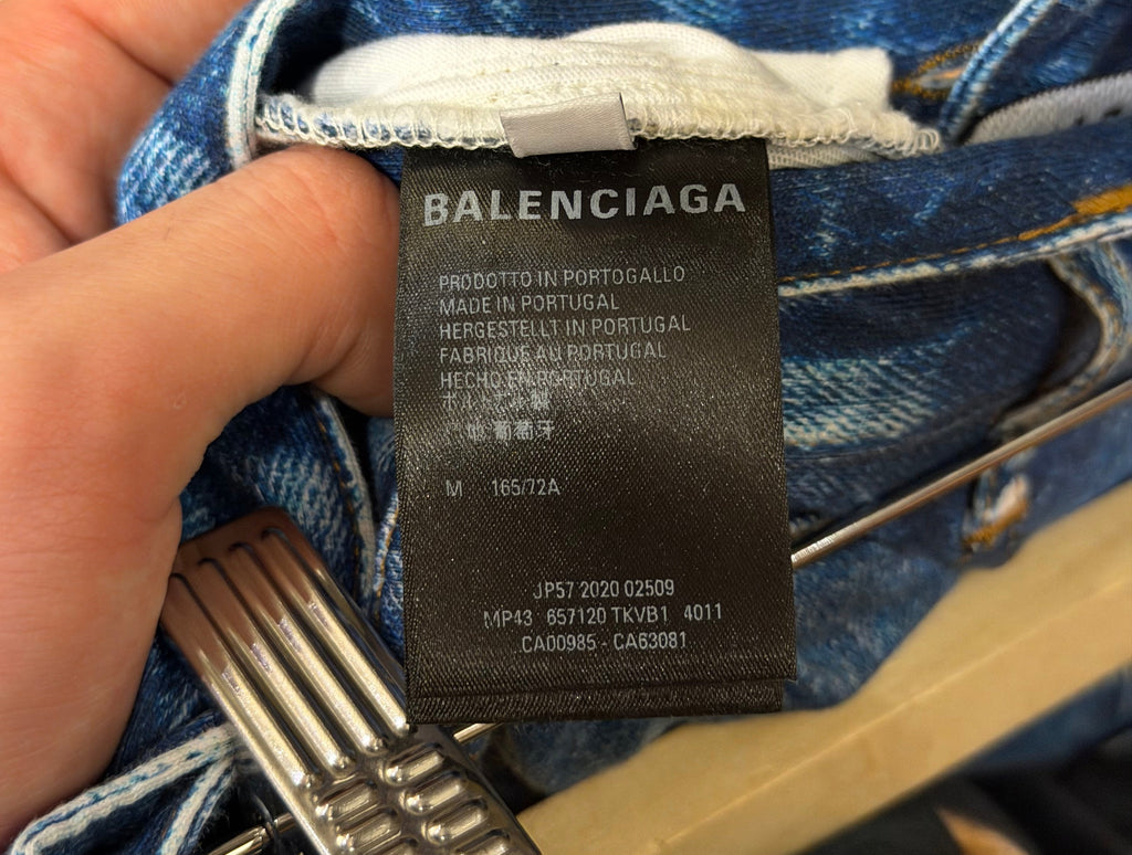 Balenciaga Denim Pattern Sweats