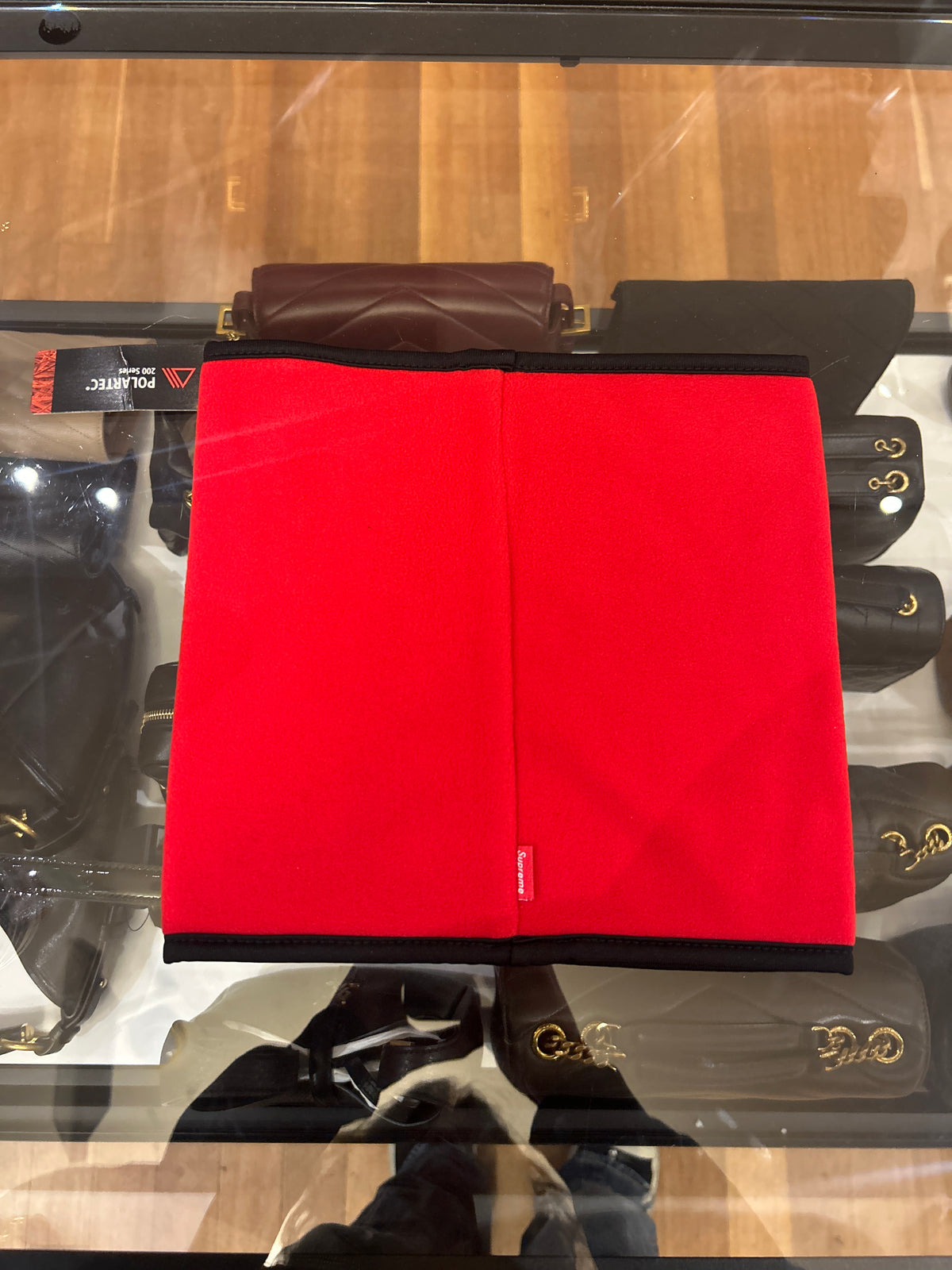 Supreme Polartec Fleece Neck Gaitor - Red