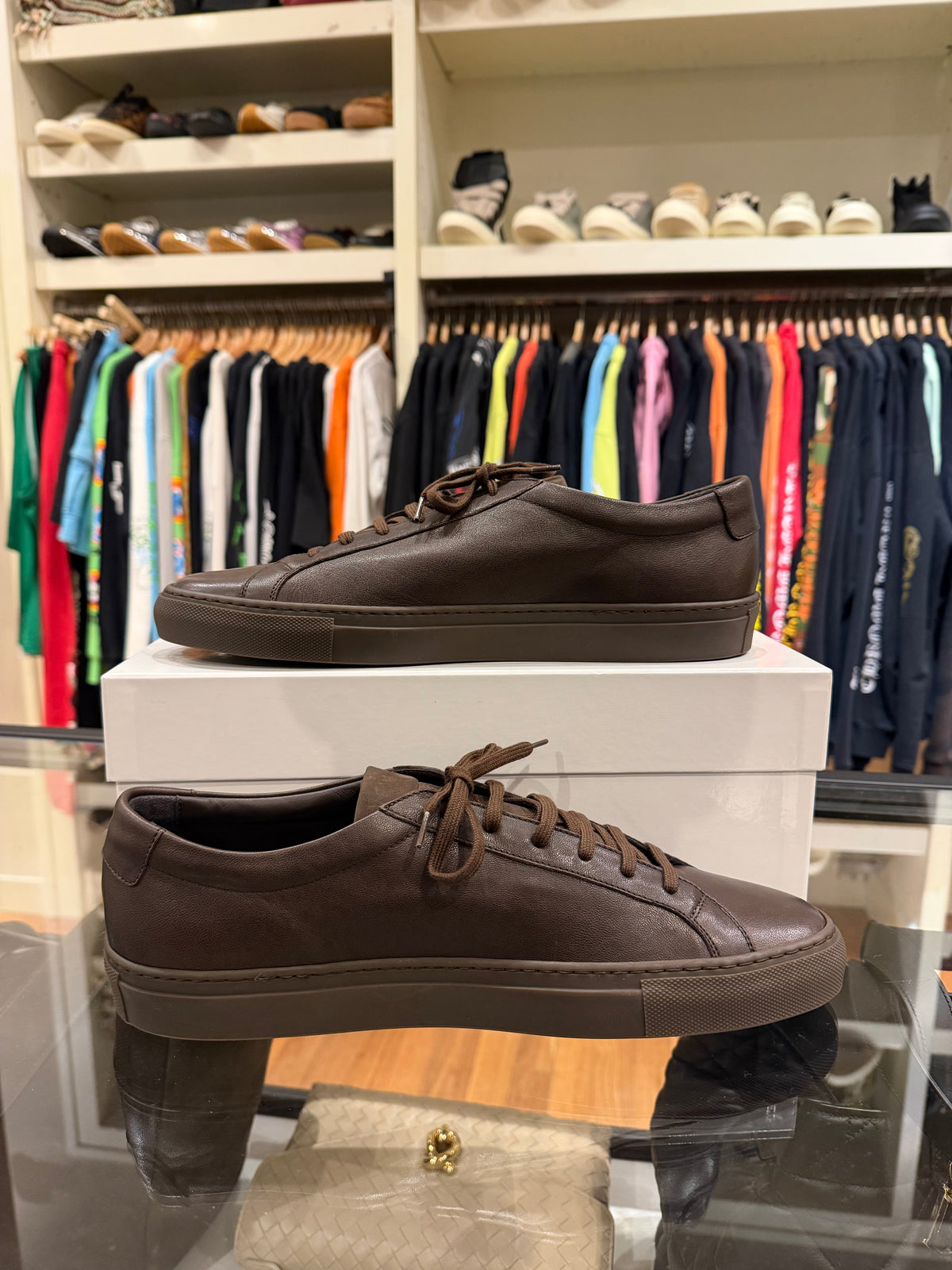 Common Projects Achilles Premium Leather Low-Top Sneakers
