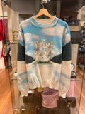 Amiri Intarsia-Pattern Cotton Blend Jumper