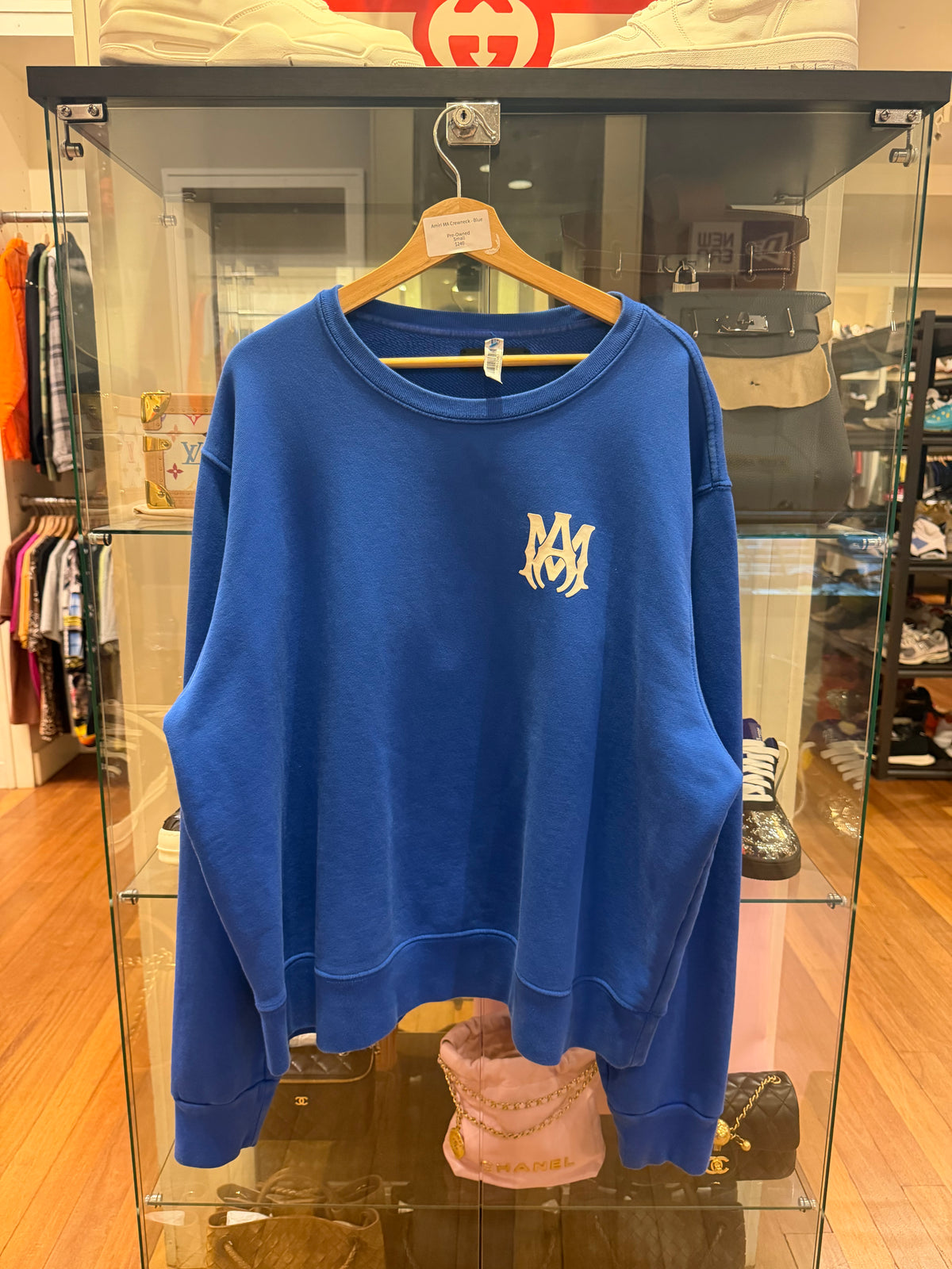 Amiri MA Crewneck - Blue