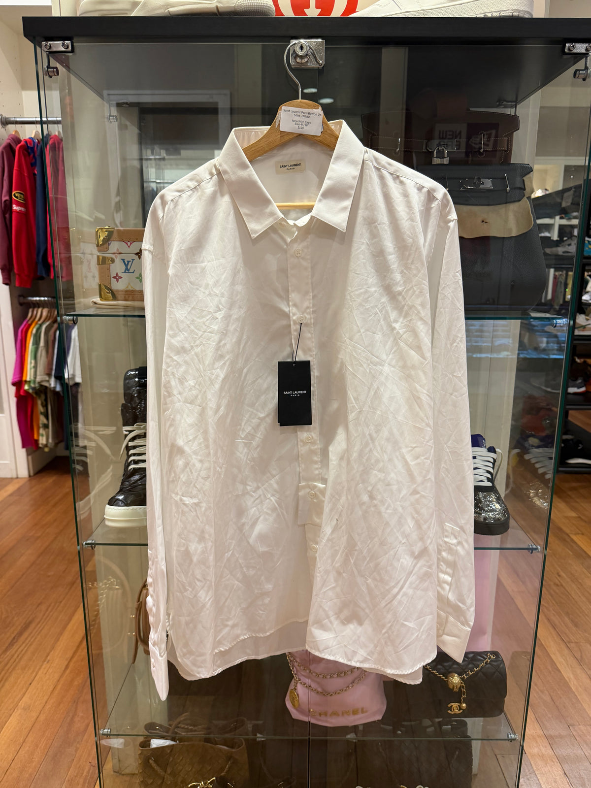 Saint Laurent Paris Button Up