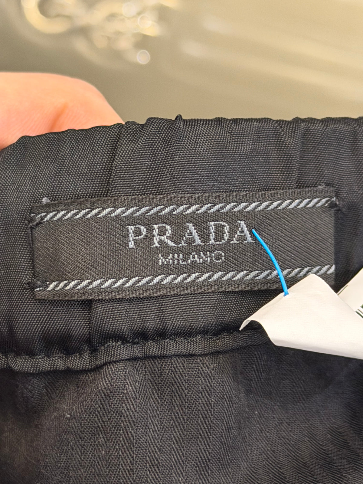 Prada Nylon Cuffed Joggers