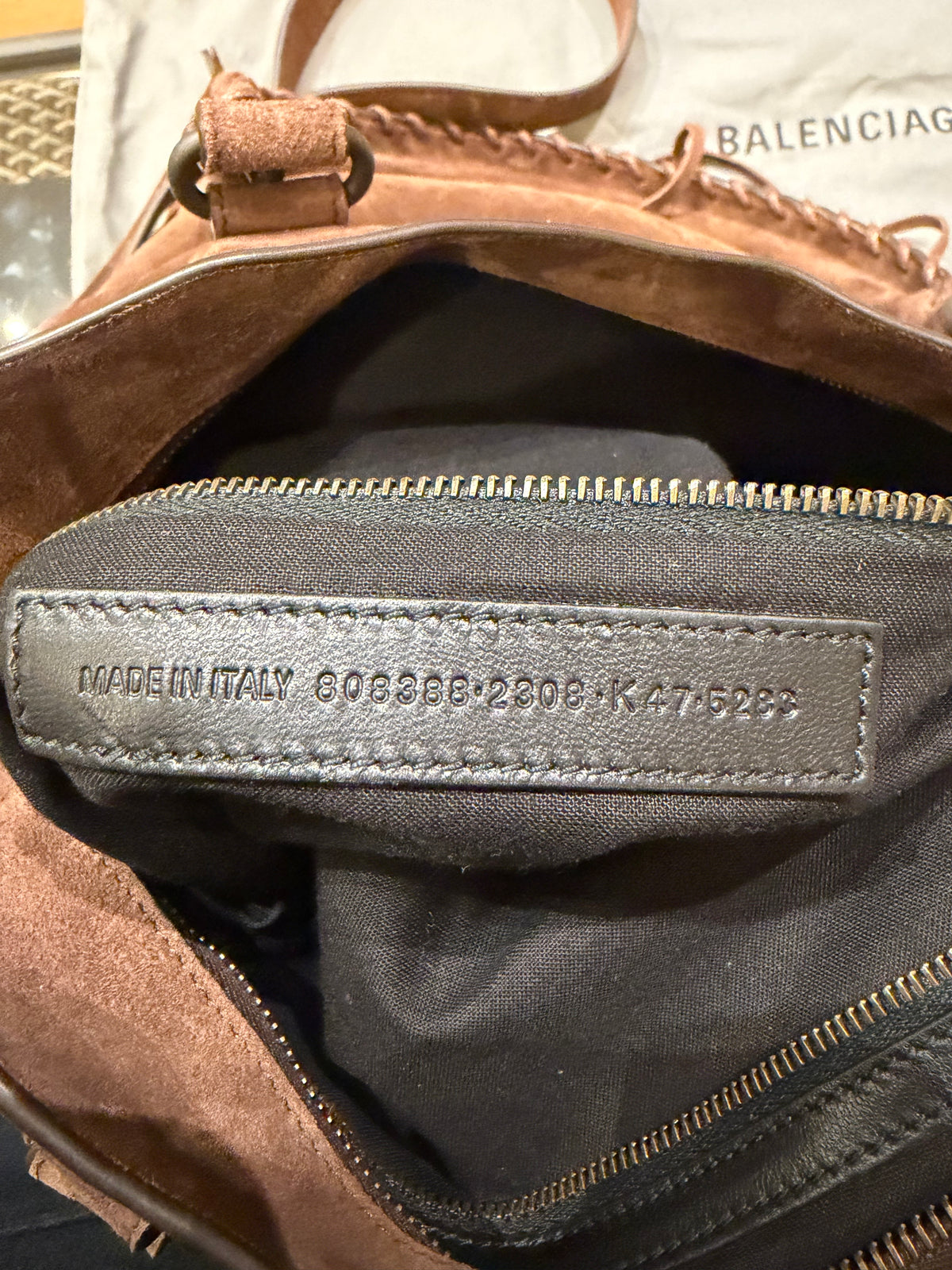 Balenciaga Large Le City Bag - Espresso Brown