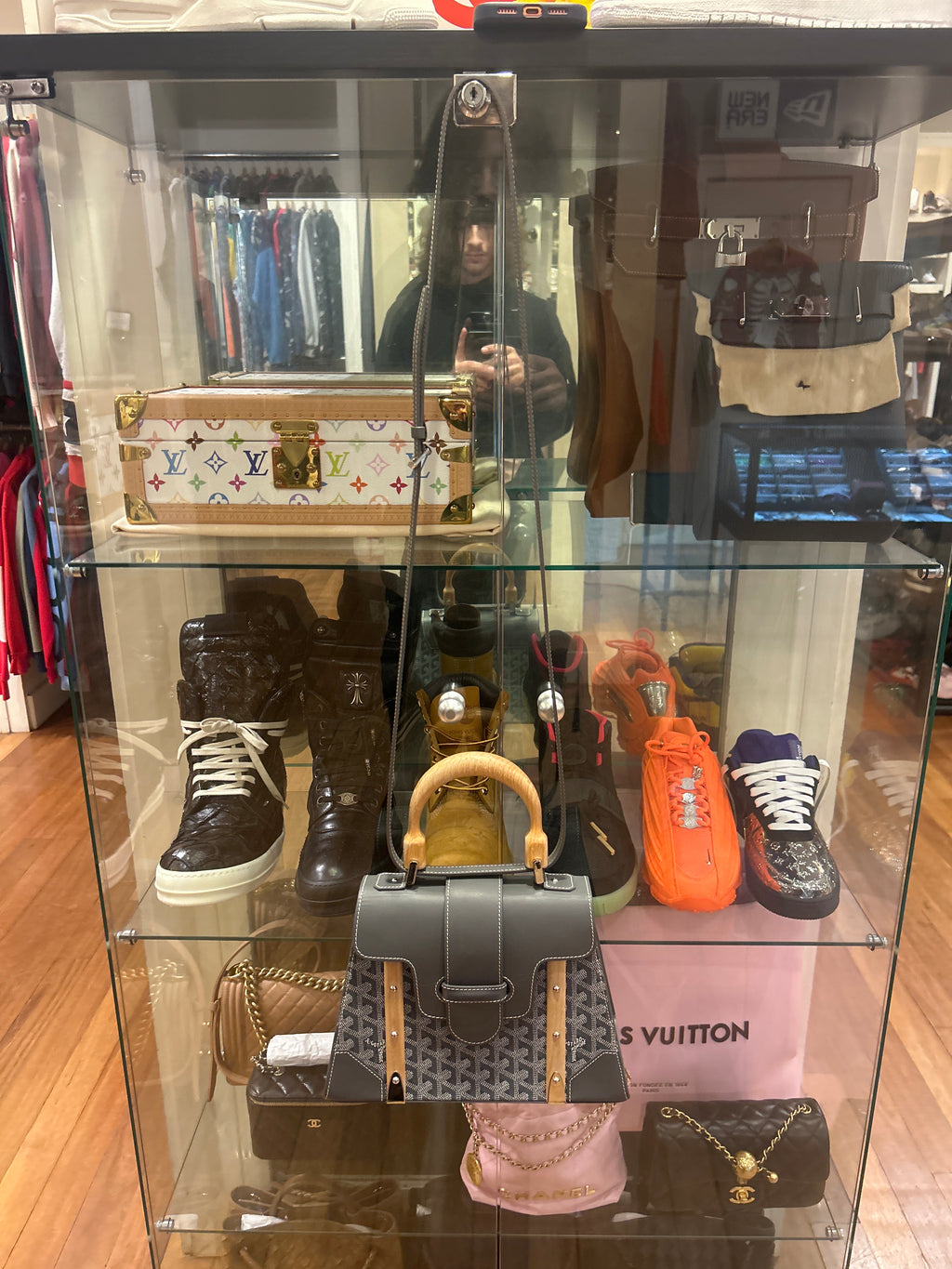 Goyard Grey Structured Saigon Top